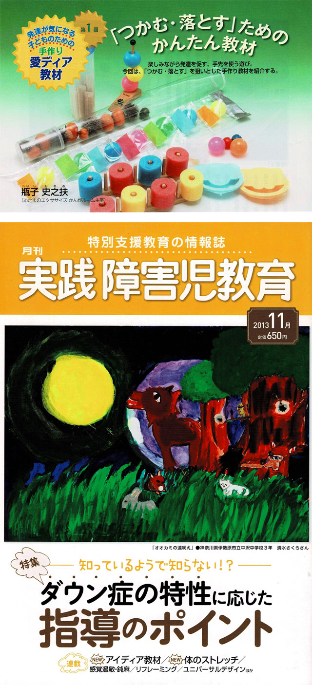 実践障害児教育2013年11月号・教材4