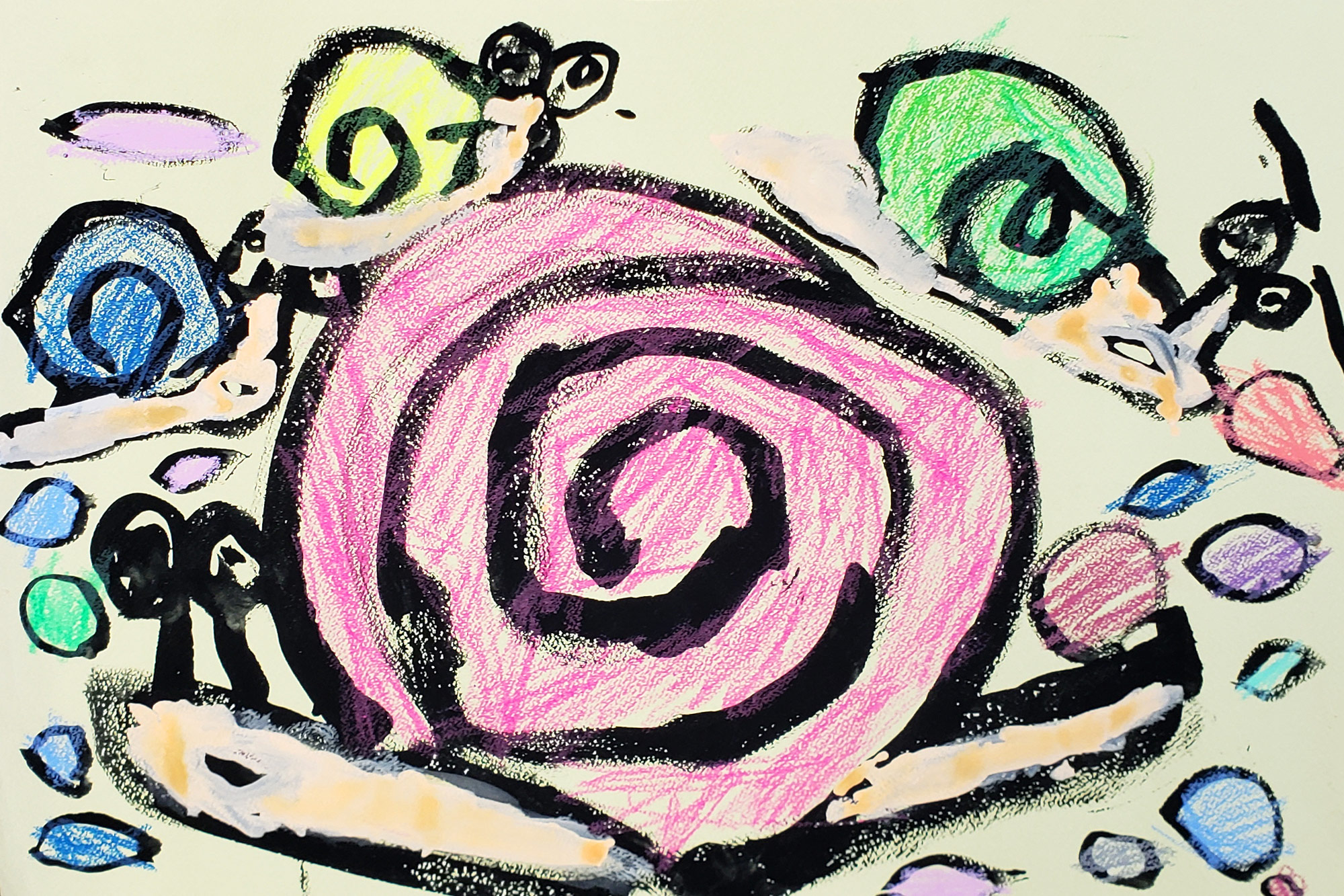 描くことは心の成長にもつながる