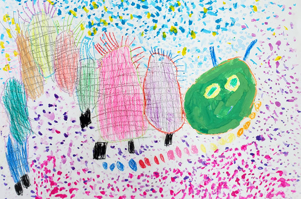 10.描くことが脳の発達を促す